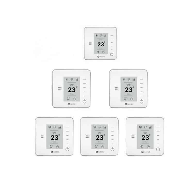 Pack Thermostat Think Radio Airzone Blanc – 2 à 6 zones