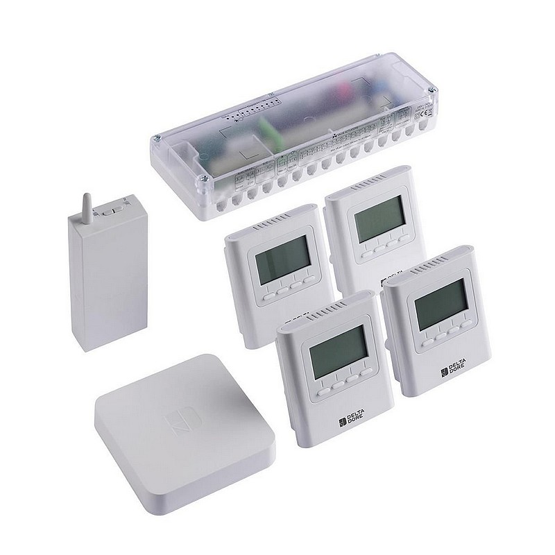 Delta Dore - Pack Delta 8000 Connecté | Pack de programmation et régulation 4 zones - 6053069 – Image 3